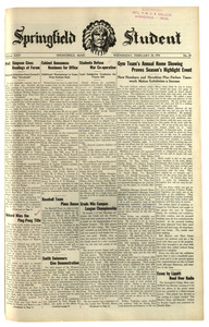 The Springfield Student (vol. 24, no. 24) February 28, 1934