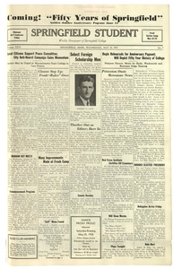 The Springfield Student (vol. 26, no. 07) May 22, 1935