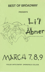 Best of Broadway: Li'l Abner program, 1985