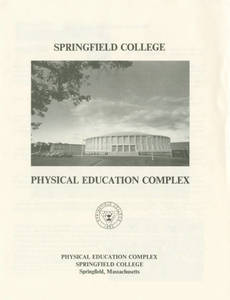 Physical Education Complex Pamphlet