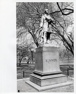 Charles Sumner Statue, Boston Public Garden