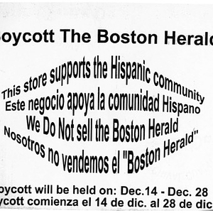 Boycott the Boston Herald