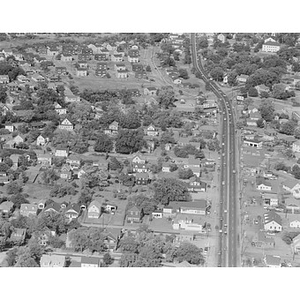 Bridge Street, business and residential area, Boston Globe, Harry Stanton, Weymouth, MA