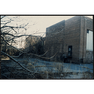 Rear view of the Boys & Girls Club Roxbury Clubhouse at 80 Dudley Street