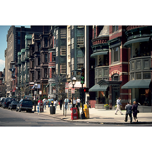 Newbury Street in Boston, MA