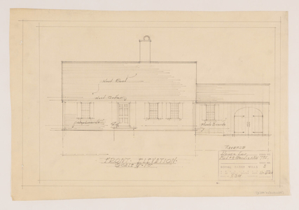 Maurice A. Dunlavy (builder) house, Wellesley, Mass.