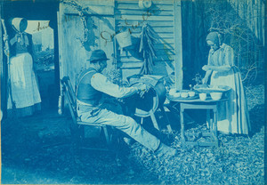 Churning day, Cape Neddick, York, Maine, November 1892