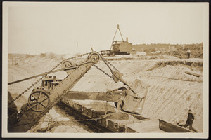 Dry digging occurs for the Cape Cod Canal