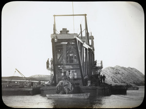 Dredge on the Cape Cod Canal