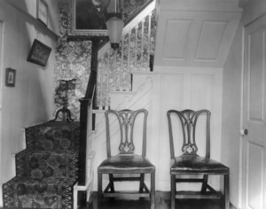 Savory House, Groveland, Mass., Stairwell.