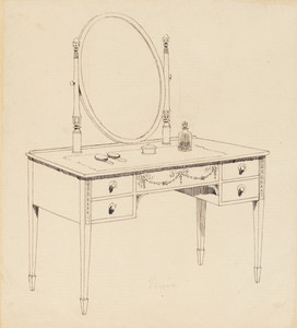 Toilet Table and Mirror