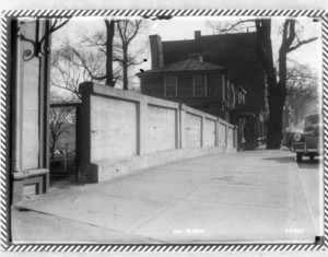 Adams St. entrance to Milton Station