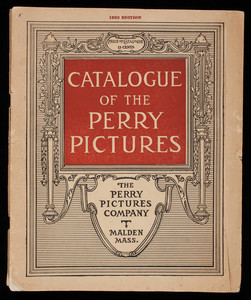 Catalogue of the Perry Pictures, 1923 edition, Perry Pictures Company, Malden, Mass.