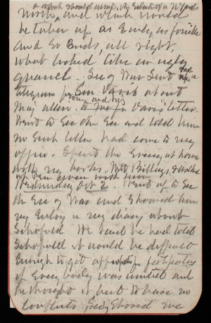 Thomas Lincoln Casey Notebook, September 1889-November 1889, 26, be taken up as early as