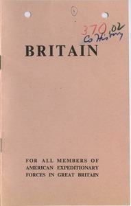 Britain: for all members of American Expeditionary Forces in Great Britain