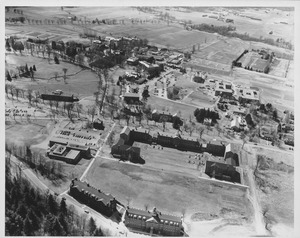 Campus Views, Aerials - West 1950s