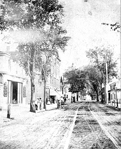 Cabot Street from Masonic Hall, Beverly