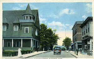 Post Card Picture of the Post Office and Masonic Temple