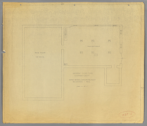 Hopkins Experimental Forest basement floor plan