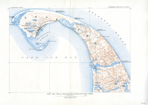 Coast Lines: Part of Provincetown and Wellfleet (Mass.) Sheets