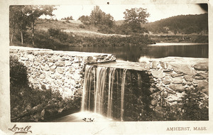 Dam at Puffers Pond in Amherst