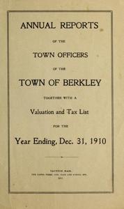 Annual report of the Town of Berkley