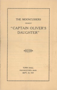 Playbill - The Mooncussers
