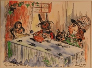 "Alice and the Tea Party" Ronald W. Kay