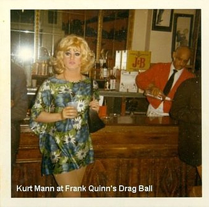 Kurt Mann at Frank Quinn's Drag Ball
