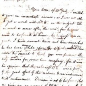 Letter to George H. Hall