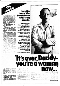 "It's Over, Daddy– You're A Woman Now..." (November 17, 1988)
