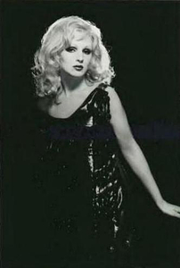 Candy Darling Posing in a Dress