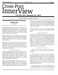 Cross-Port InnerView, Vol. 6 No. 8 (August, 1990)