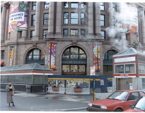 Exterior of South Station in Boston, Mass., 1998