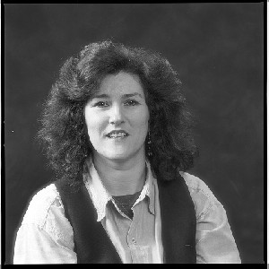 Lucelita Ni Breathneach, Sinn Fein activist and negotiator in the 1990s peace-talks in Northern Ireland. Shots taken at the Sinn Fein offices in Dublin