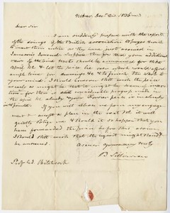 Benjamin Silliman letter to Edward Hitchcock, 1836 December 2