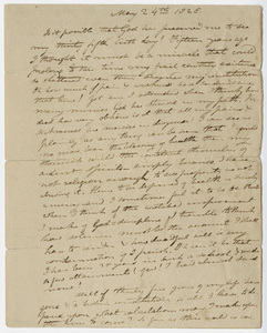 Edward Hitchcock diary, 1828 May 24