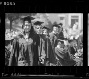 Photographs of the 172nd Commencement ceremony, 1993 May 23