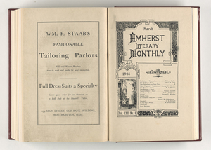The Amherst literary monthly, 1908 March