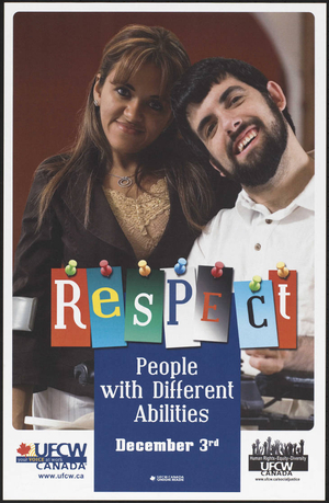 Respect people with different abilities