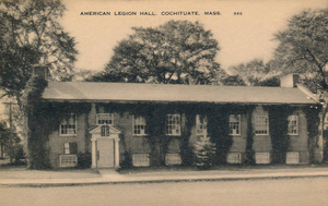 American Legion Hall, Cochituate, corner of West Plain and Route 27, Main Street (where Finnerty's Restaurant is located)