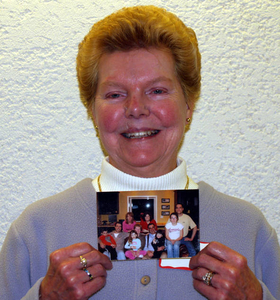 Elsie Wallace at the Stoneham Mass. Memories Road Show