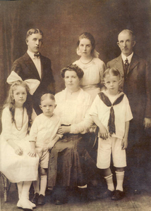 The family of Patrick and Elizabeth Casey, my grandparents