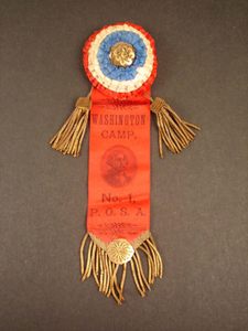 Ribbon for Washington Camp, No. 1, Patriotic Order Sons of America