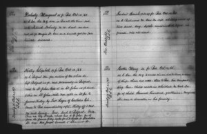Tewksbury Almshouse Intake Record: Doherty, Margaret