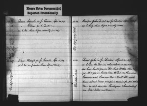 Tewksbury Almshouse Intake Record: Burns, Ellen