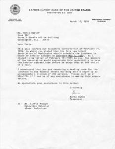 Letter to Ms. Chris Naylor from Karen Hudes