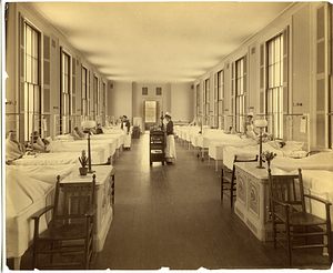 Female ward in FGH medical building