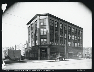 Building at northwest corner of Massachusetts Avenue and Newbury Street