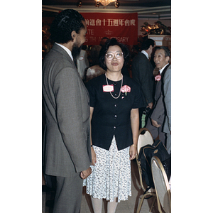 Suzanne Lee and Rep. Rushing at the Chinese Progressive Association's 15th Anniversary Celebration